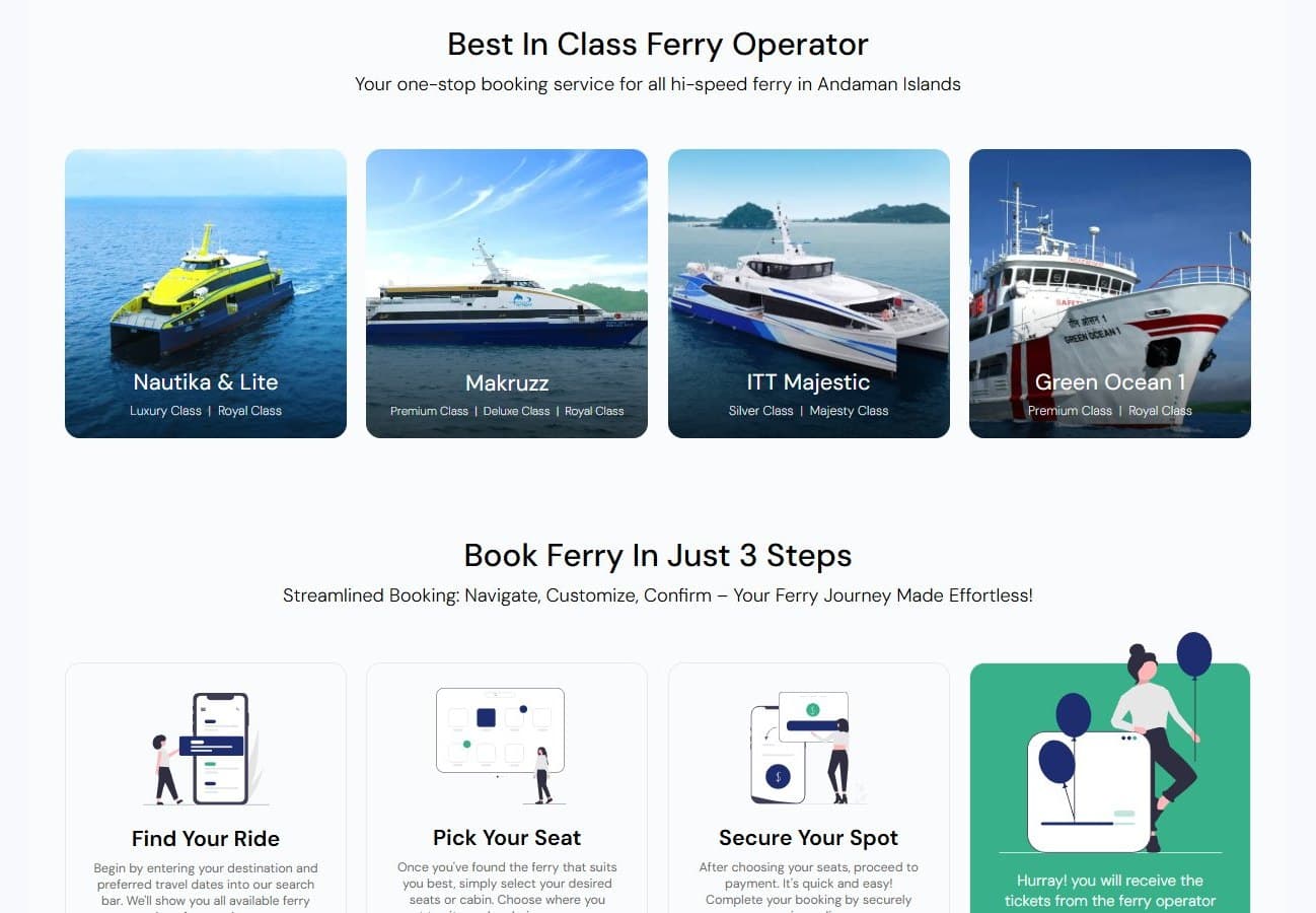 Ferries without the hassle