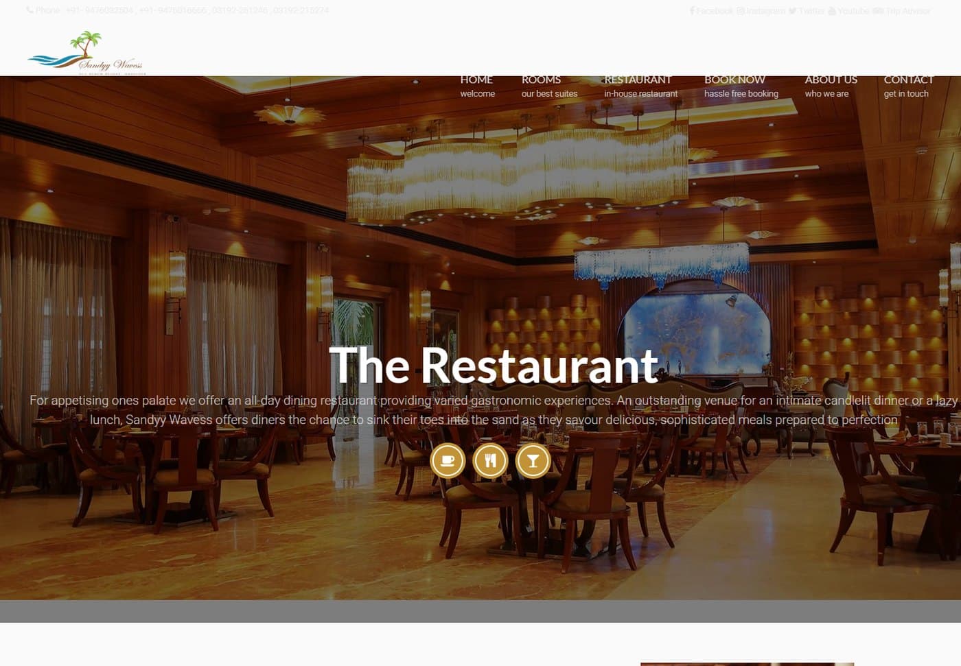 A restaurant that gets its own page